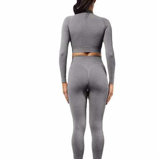 Yuemai Ropa interior térmica transpirable para hombre, traje deportivo largo de lana cálida de invierno militar personalizado