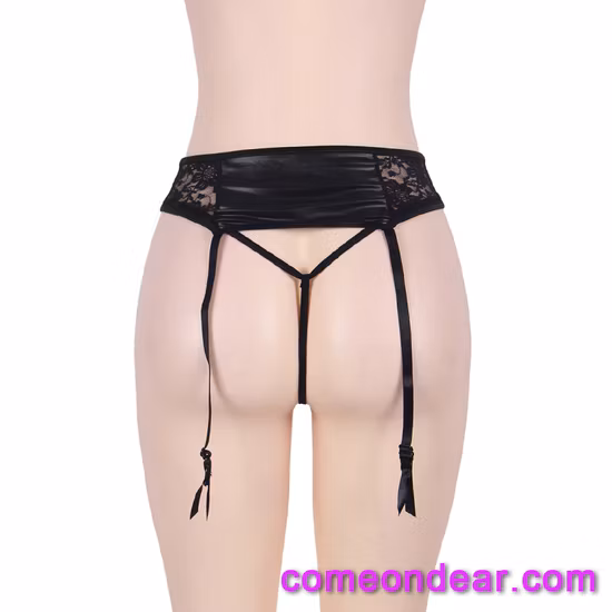 Sexyboy Negro G Tanga Impresión Nylon Spandex Sexy Calzoncillos para hombre Tanga